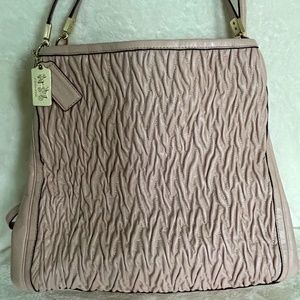 Coach Madison gathered twist leather